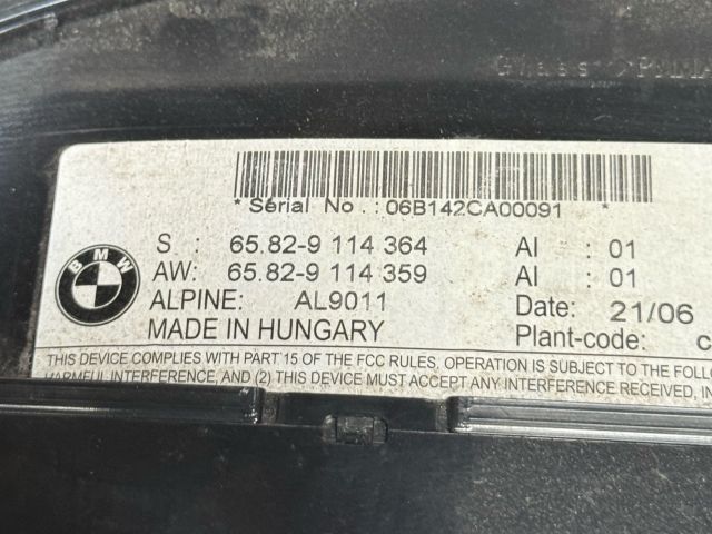 bontott BMW 3 E91 Multifunkciós Kijelző