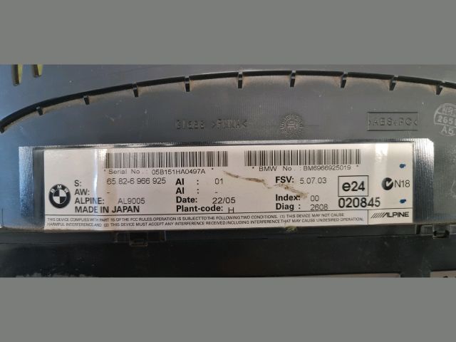 bontott BMW 3 E91 Multifunkciós Kijelző