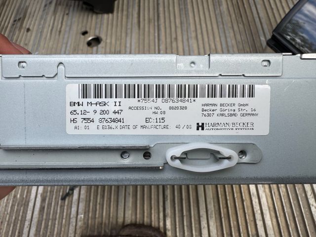 bontott BMW 3 E91 Navigációs Fejegység