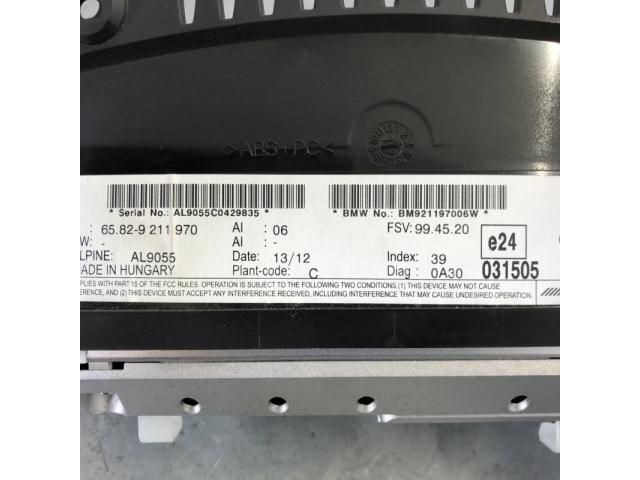 bontott BMW 3 E91 Navigációs Fejegység