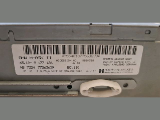 bontott BMW 3 E91 Navigációs Fejegység