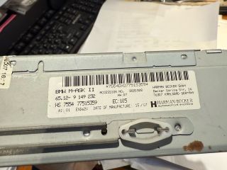 bontott BMW 3 E91 Navigációs Fejegység