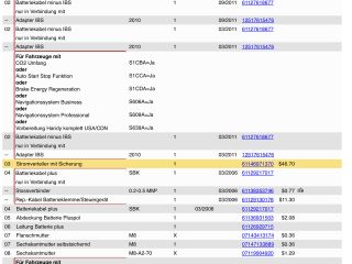bontott BMW 3 E91 Pozitív Kábel Elosztó