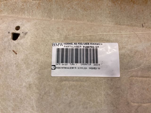 bontott BMW 3 E91 Tetőkárpit