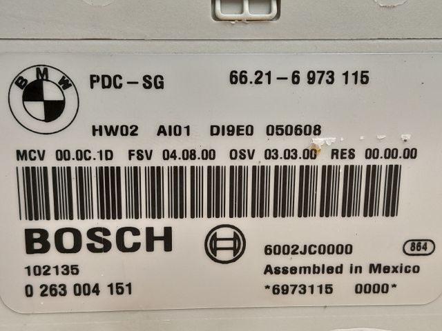 bontott BMW 3 E91 Tolatóradar Elektronika