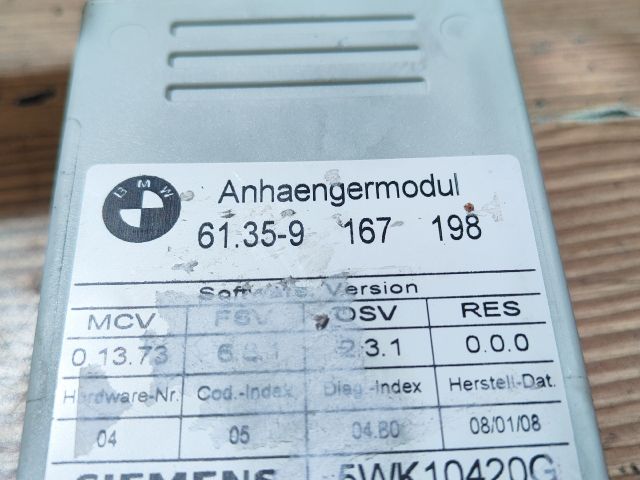 bontott BMW 3 E91 Vonóhorog Elektronika