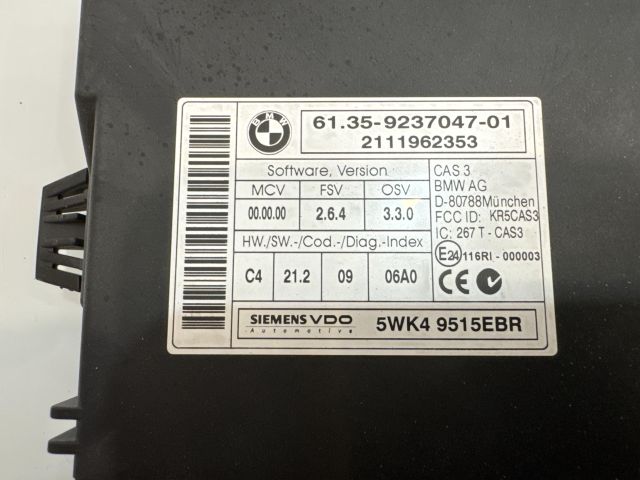 bontott BMW 3 E92 Motorvezérlő