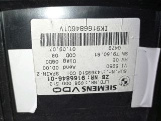 bontott BMW 3 E92 Kilométeróra