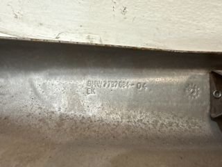 bontott BMW 3 E92 Leömlő Hővédő Lemez