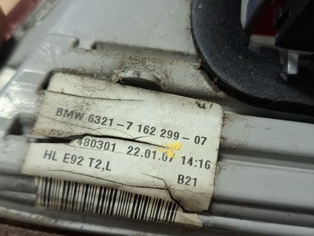 bontott BMW 3 E92 Bal Belső Hátsó Lámpa