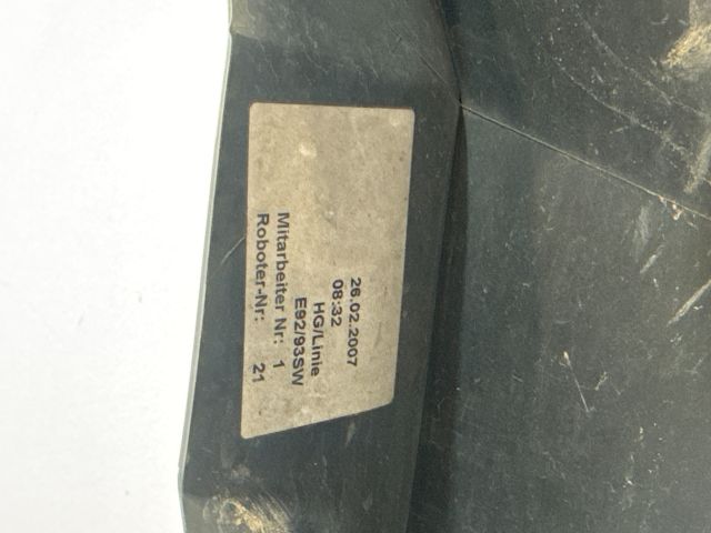 bontott BMW 3 E92 Bal első Sárvédő