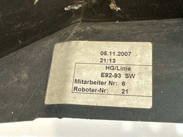 bontott BMW 3 E92 Bal első Sárvédő