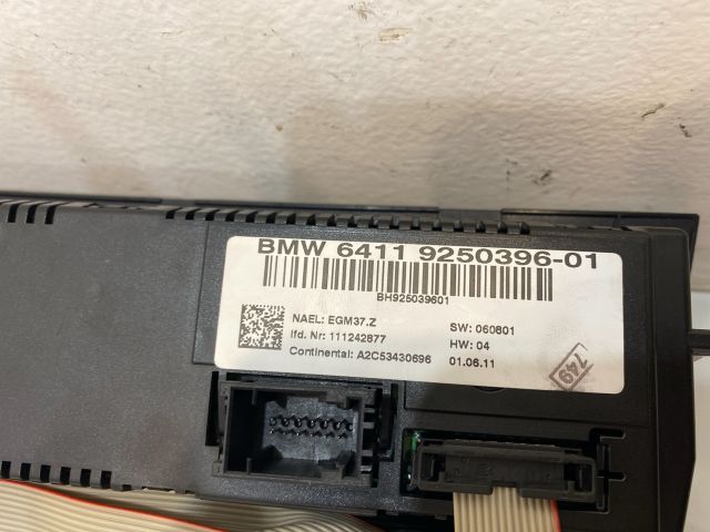 bontott BMW 3 E92 Fűtéskapcsoló (digit klímás)