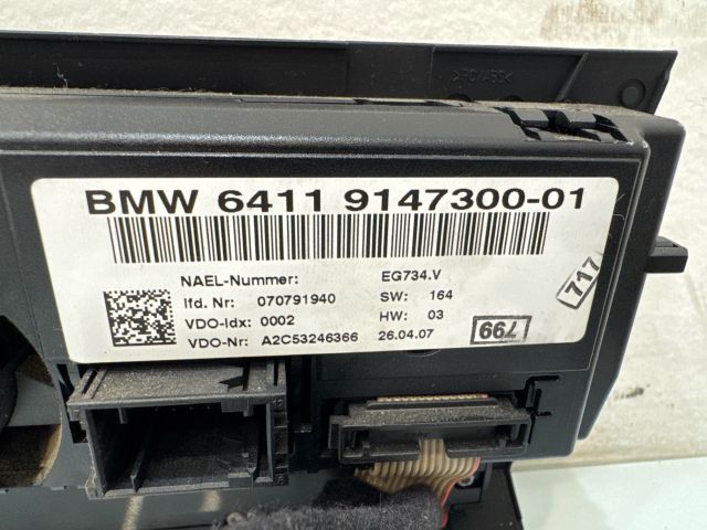 bontott BMW 3 E92 Fűtéskapcsoló (digit klímás)