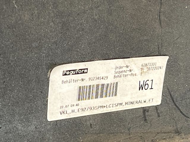 bontott BMW 3 E92 Hátsó Lökhárító (Részeivel)