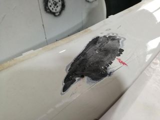 bontott BMW 3 E92 Hátsó Lökhárító (Üresen)