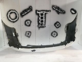 bontott BMW 3 E92 Hátsó Lökhárító (Üresen)