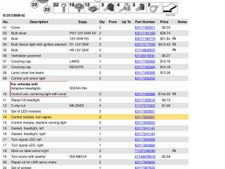 bontott BMW 3 E92 Irányjelző Relé