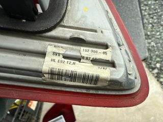 bontott BMW 3 E92 Jobb Belső Hátsó Lámpa