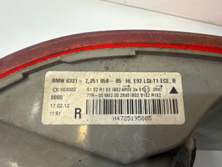bontott BMW 3 E92 Jobb Hátsó Lámpa