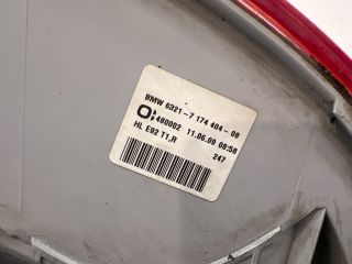 bontott BMW 3 E92 Jobb Külső Hátsó Lámpa