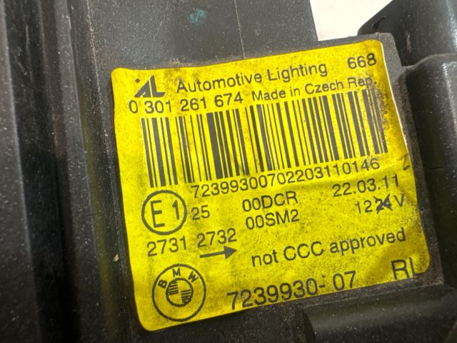 bontott BMW 3 E92 Jobb Xenon Fényszóró