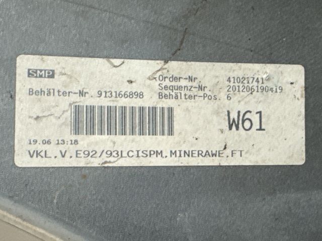 bontott BMW 3 E92 Karosszéria Csomag