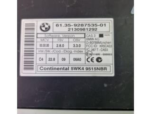 bontott BMW 3 E92 Komfort Elektronika