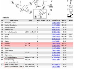 bontott BMW 3 E92 Fojtószelep (Mechanikus)