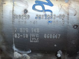 bontott BMW 3 E92 Részecskeszűrő