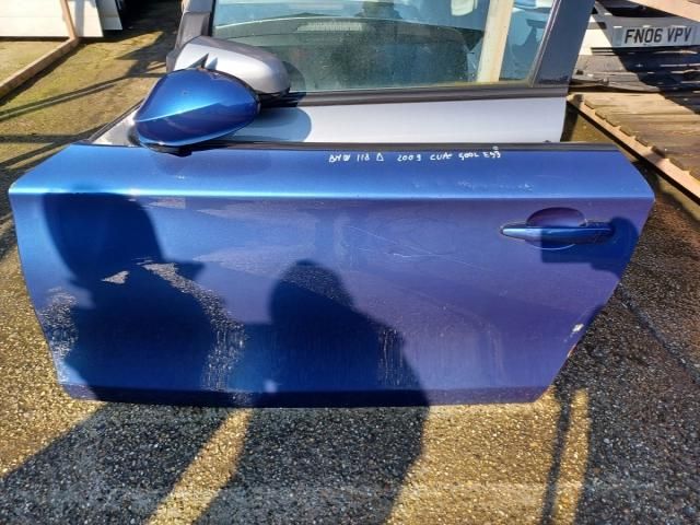 bontott BMW 3 E93 Bal első Ajtó (Üres lemez)