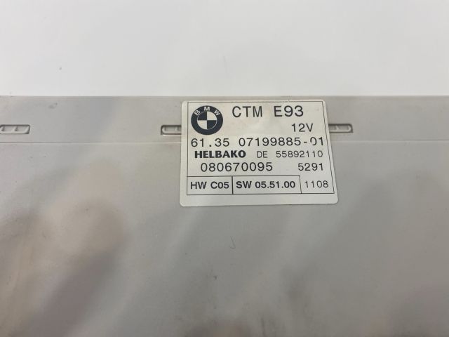 bontott BMW 3 E93 Cabrio Tetővezérlő