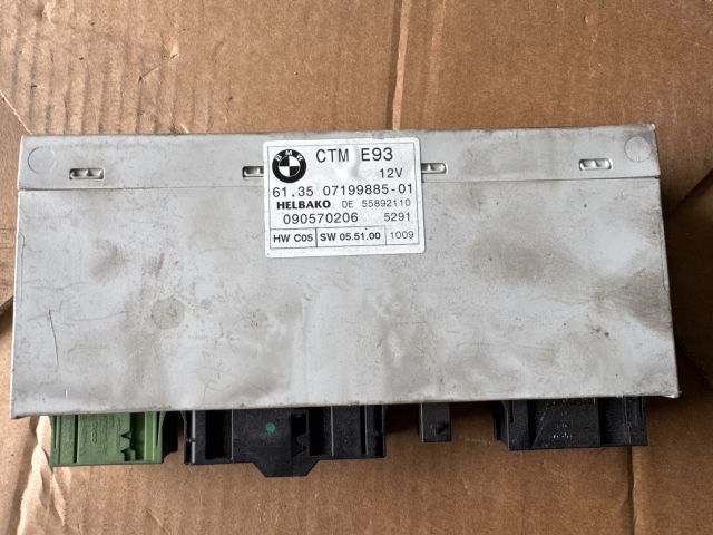 bontott BMW 3 E93 Cabrio Tetővezérlő