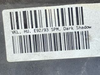 bontott BMW 3 E93 Hátsó Lökhárító Alsó (Műanyag)