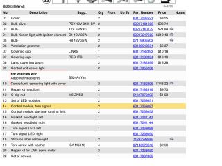bontott BMW 3 E93 Irányjelző Relé