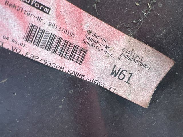 bontott BMW 3 E93 Karosszéria Csomag