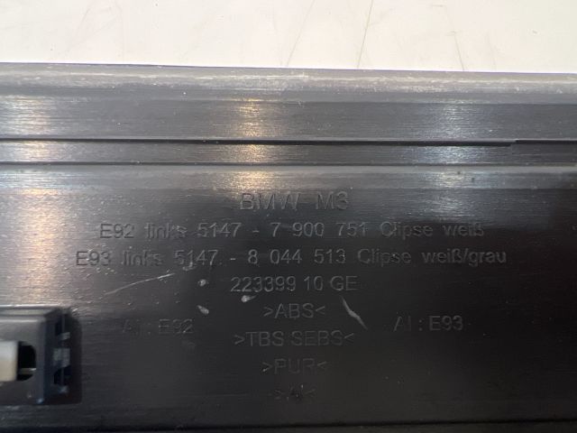 bontott BMW 3 E93 Küszöb Díszléc Szett