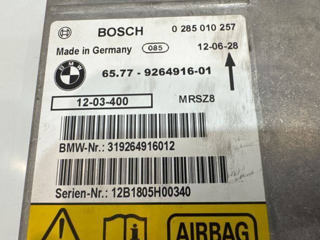 bontott BMW 3 E93 Légzsák Elektronika