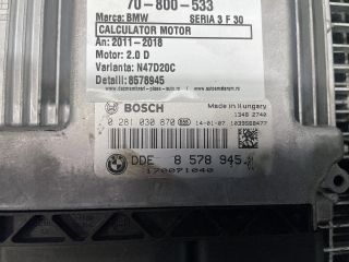 bontott BMW 3 F30-F35 Motorvezérlő