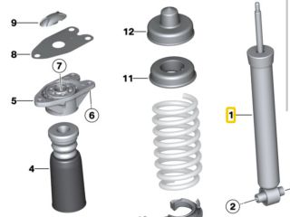 bontott BMW 3 F30-F35 Bal hátsó Lengéscsillapító