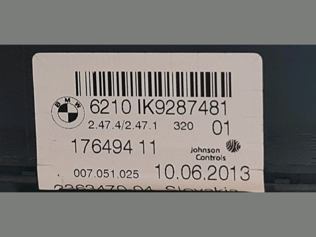 bontott BMW 3 F30-F35 Kilométeróra