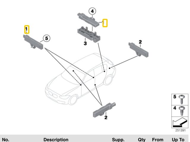 bontott BMW 3 F30-F35 Komfort Elektronika