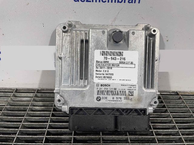 bontott BMW 3 F30-F35 Motorvezérlő