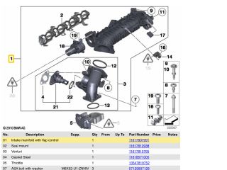 bontott BMW 3 F30-F35 Szívósor