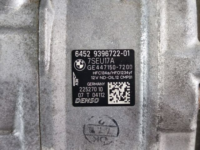 bontott BMW 3 F30-F35 Klímakompresszor