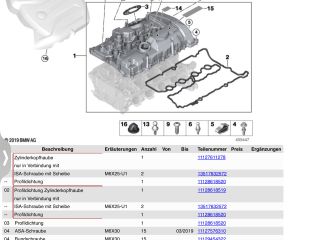 bontott BMW 3 F30-F35 Szelepfedél