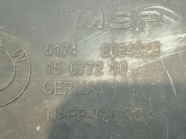 bontott BMW 3 F30-F35 Bal első Fék Hűtő Cső