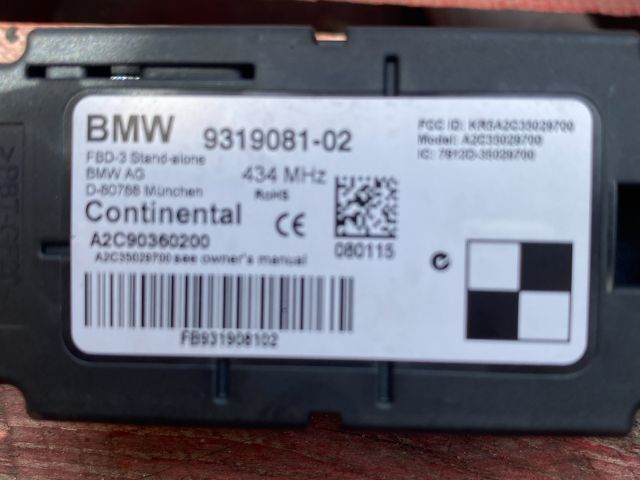 bontott BMW 3 F30-F35 Komfort Elektronika