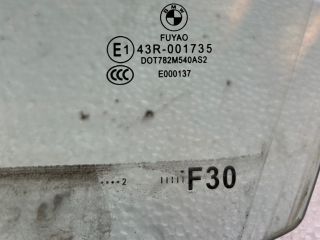 bontott BMW 3 F30-F35 Bal első Fixüveg (Ajtóban)