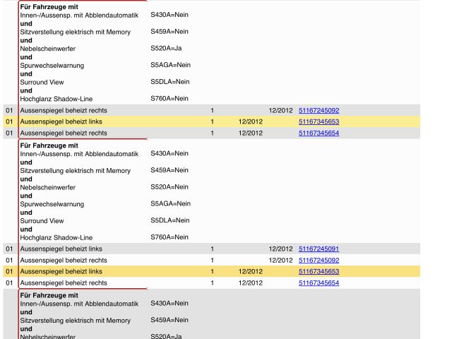 bontott BMW 3 F30-F35 Bal Visszapillantó Tükör (Elektromos)